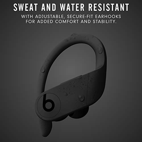 Powerbeats Pro Wireless Earbuds (Black) by Apple with H1 Headphone Chip, Class 1 Bluetooth, 9 Hrs Listening Time, Sweat Resistant, Microphone