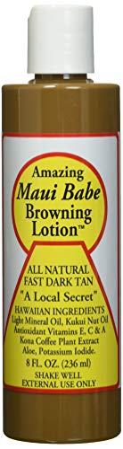 Maui Babe Browning Lotion, 8oz (8 Ounces)