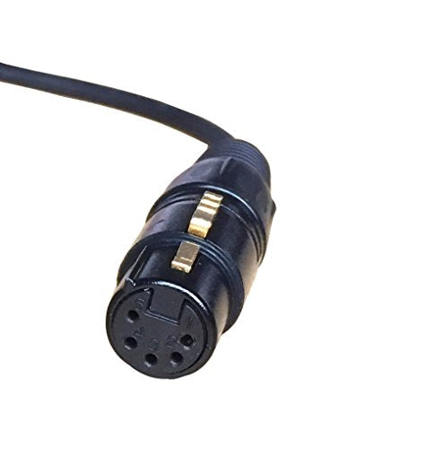UFQ Aviation Headset Adapter with Super High Density Sponge and O Ring (AB-GA)