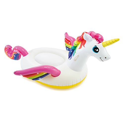 Intex Inflatable Unicorn Ride-On Pool Float (79" x 55" x 38")