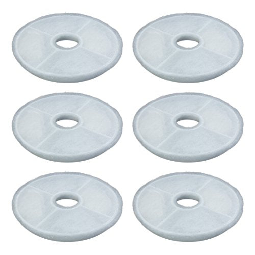 Catit 6-Pack Filter Replacements for Design Senses & Flower Fountains (Set of 6)