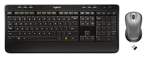 Logitech MK520 Wireless Keyboard and Mouse Combo – Long Battery Life, Reliable 2.4GHz Connectivity ( Keyboard and Mouse)