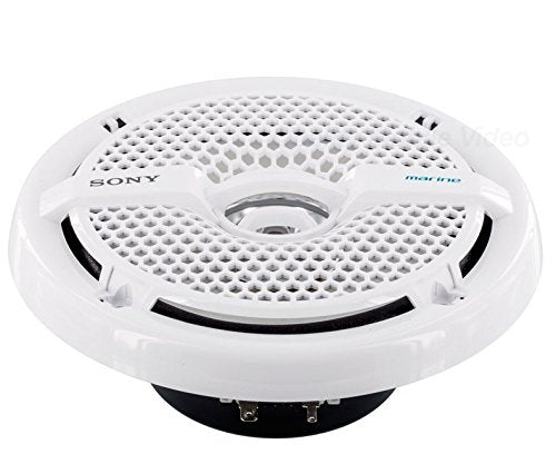 Sony XSMP1611 6.5" White Dual Cone Marine Speakers