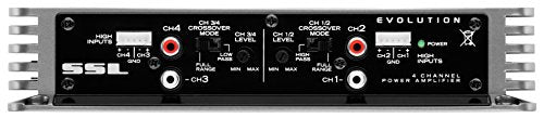 Sound Storm EV4.400 Evolution 400W 4-Ch. 2-8 ? Stable Class A/B Full Range Car Amp