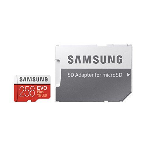 Samsung EVO Plus 256GB MicroSDXC U3 (MB-MC256GA) with Adapter