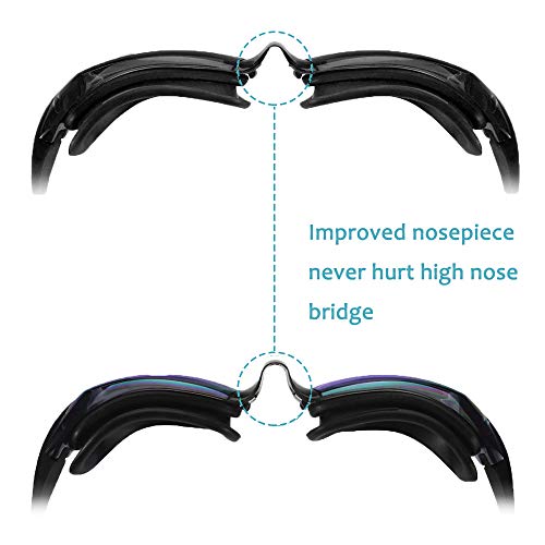 Aegend Swimming Goggles, No Leaking for Adults, Men and Women (Youth)