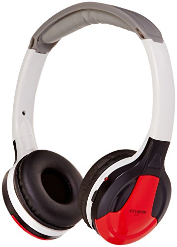 XO Vision IR630R Universal Wireless Foldable Headphones (Red)