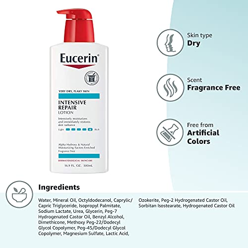 Eucerin Intensive Repair Lotion for Very Dry Skin (16.9 Fl Oz)