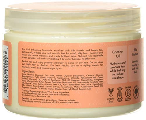 Shea Moisture Coconut Hibiscus Curl Enhancing Smoothie, 12 oz (290223)