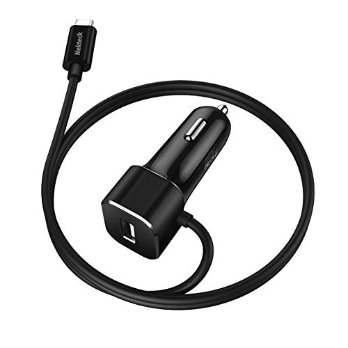Nekteck 27W 5.4A USB C Car Charger for iPhone 12/12 Pro/11/11 Pro/Xs/Xs Max/Xr, iPad, AirPods, Samsung Galaxy S21/S20/S10, Note, LG, Google Pixel & More