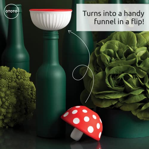 OTOTO Magic Mushroom Foldable Kitchen Funnel