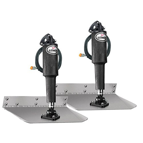 Lenco 15007-101 12" x 12" 12V Standard Mount Trim Tab Kit