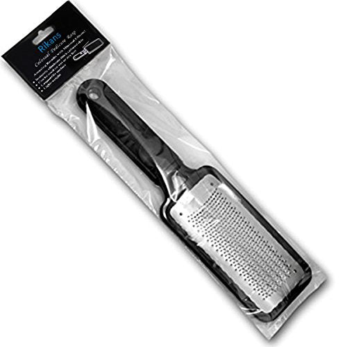 Colossal Foot Rasp Foot File and Callus Remover (Surgical Grade Stainless Steel File). Best Pedicure Tool for Removing Hard Skin from Wet and Dry Feet.