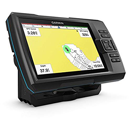 Garmin STRIKER Plus 7sv GPS Fishfinder with CV52HW-TM Transducer, 7" Display and Protective Cover (Model 010-01874-00)