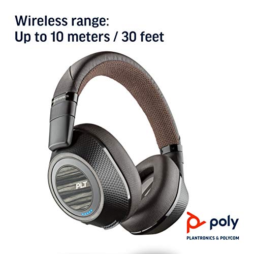 Poly (Plantronics + Polycom) BackBeat PRO 2 Wireless Noise Cancelling Headphones - Black Tan