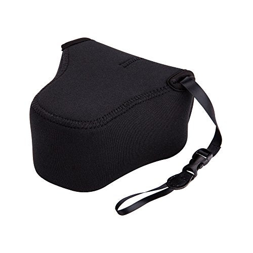 JJC Neoprene Camera Case Protective Pouch for Fujifilm X-T30, X-T20, X-T10, XF 18-55mm f2.8-4 Lens; Fuji XF 16mm f1.4 Lens; Canon EOS M50, M6 Mark II, M5, EF-M 15-45mm Lens, EF-M 18-55mm Lens & More.
