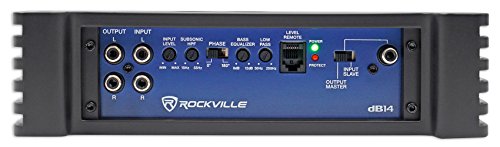 Rockville dB14 Mono Car Audio Amplifier [4000W Peak/1000W RMS; 2 Ohm]