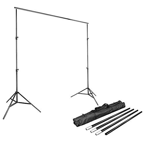 LimoStudio 10ft Adjustable Muslin Backdrop Support System Stand (AGG1112)