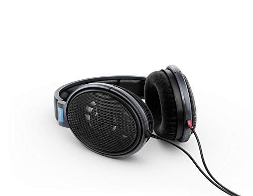 Sennheiser HD 600 Open-Back Hi-Fi Professional Stereo Headphones (Black)
