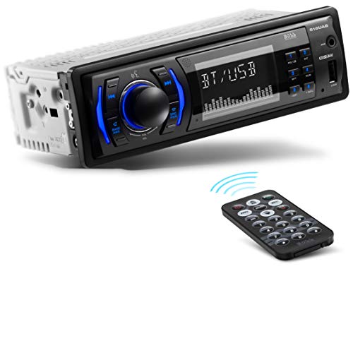BOSS Audio Systems 616UAB Single-Din Car Stereo with LCD, Bluetooth Audio & Hands-Free Calling, Microphone, MP3/USB Inputs and AM/FM Radio (Bluetooth/Microphone/Radio/MP3/USB)