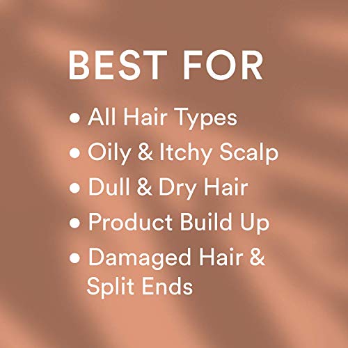Wow Apple Cider Vinegar Shampoo & Hair Conditioner (Set of 2 x 16.9oz/500mL) for Gloss, Hydration & Shine - No Parabens/Sulfates - All Hair Types