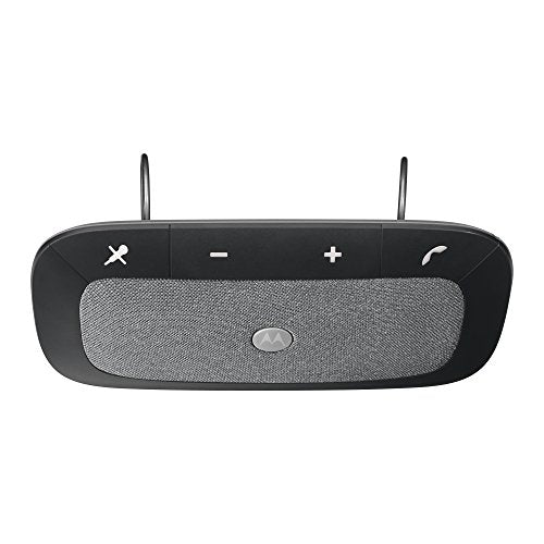 Motorola Sonic Rider SP-005BK/89589N Bluetooth Wireless In-Car Speakerphone, Black (Retail, Silver)