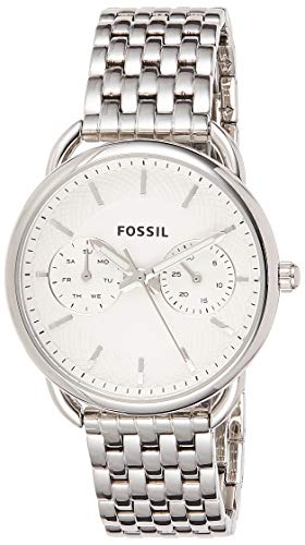 Fossil Women's Tailor ES3712 Quartz Stainless Steel Multifunction Watch, Silver