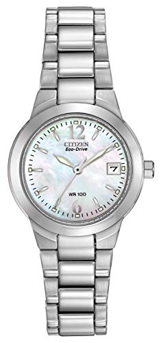 Citizen Eco-Drive Chandler Women's Quartz Watch (Model EW1670-59D), Stainless Steel, Silver-Tone