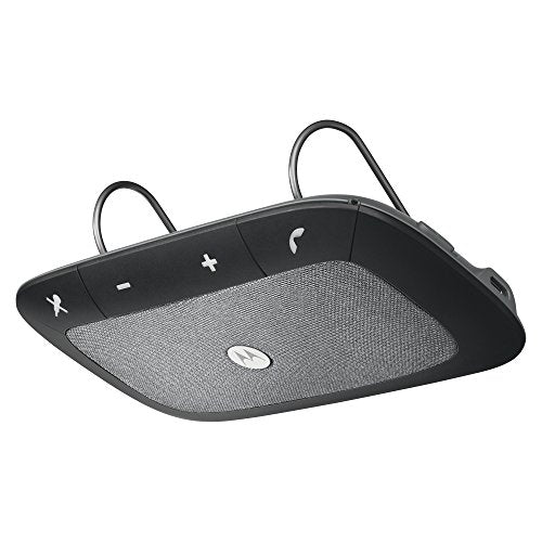 Motorola Sonic Rider SP-005BK/89589N Bluetooth Wireless In-Car Speakerphone, Black (Retail, Silver)
