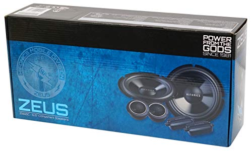 Hifonics ZS65C 6.5" 800W Component Car Speakers and (2) 6"x9" 800W Coaxial Speakers