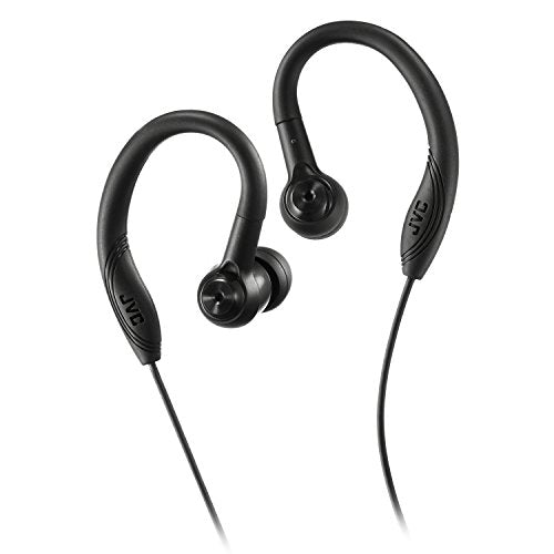 JVC HA-EC10B Black Sport Earclip Earbud (HAEC10B)
