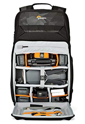 Lowepro DroneGuard BP 250 Backpack (LP37099) for DJI Mavic Pro/Mavic Pro Platinum, Laptop & Tablet - Black/Fractal