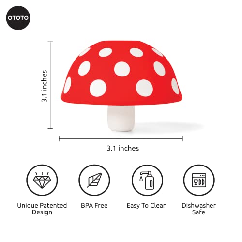 OTOTO Magic Mushroom Foldable Kitchen Funnel