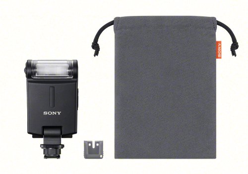 Sony HVL-F20M MI Shoe Flash for Alpha SLT/NEX Cameras (Black)