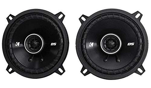 Kicker 43DSC504 D-Series 5.25" 200W 2-Way 4-Ohm Car Audio Coaxial Speakers (2)