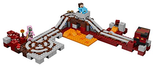 LEGO Minecraft 21130 The Nether Railway Set