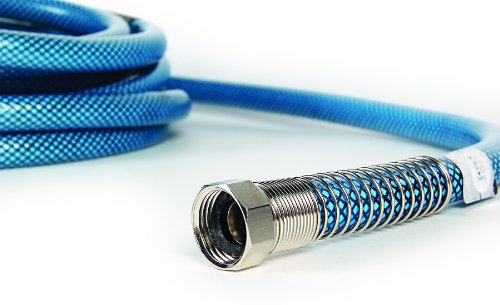 Camco 35ft Premium Drinking Water Hose (22843) - BPA and Lead Free, Anti-Kink Design, 20% Thicker Than Standard 5/8" Inside Diameter, Blue