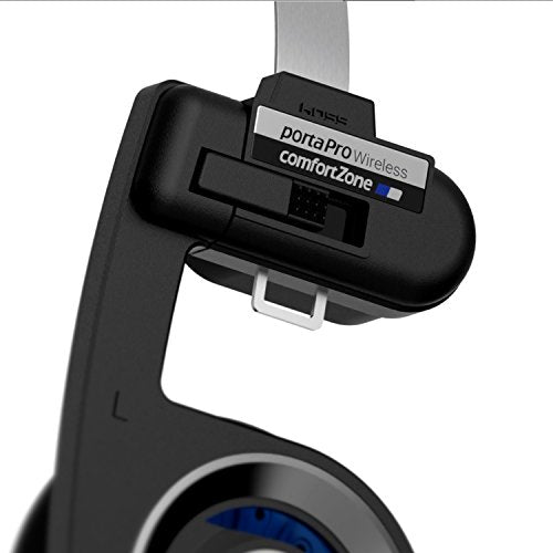 Koss Porta Pro Wireless Bluetooth On-Ear Headphones with In-Line Microphone, Volume Control, Touch Remote and Multi-Pivoting Ear Plates (Black)