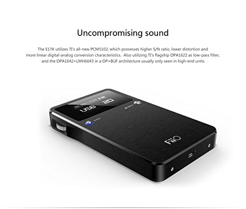 FiiO E17K ALPEN2 USB DAC Headphone Amplifier (USB DAC Amp)