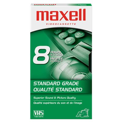 Maxell 10-Pack T-160 Standard-Grade Blank Videocassettes