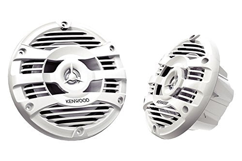 Kenwood KFC-1653MRW 6.5 Inch 2-Way Marine Speakers, Tan (Pair)