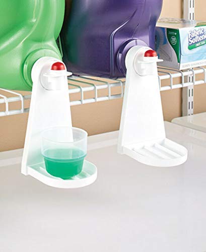 Tidy Cup Laundry Detergent and Fabric Softener Gadget (2-Pack)
