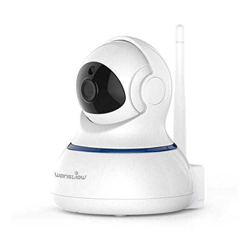 Wansview Q3-S 1080P Wireless Security Camera for Home Surveillance (Pet/Baby Monitor, Two-Way Audio, Pan/Tilt, Night Vision, SD Card Slot)