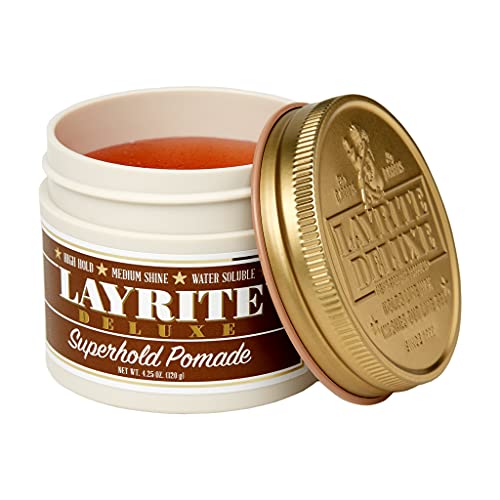 Layrite Superhold Pomade, 4.25 oz (Orange)