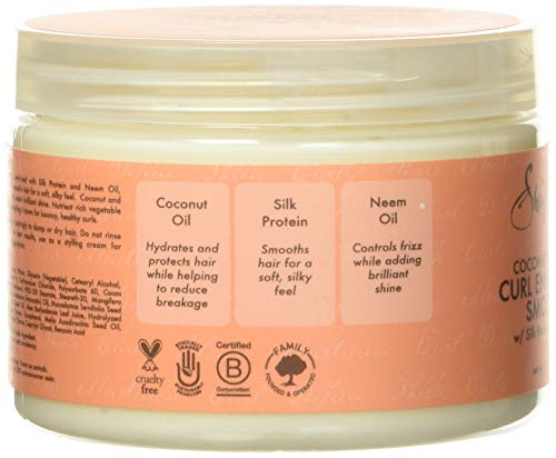 Shea Moisture Coconut Hibiscus Curl Enhancing Smoothie, 12 oz (290223)