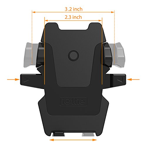 iOttie Easy One Touch 2 Car Mount Holder for iPhone XS Max, iPhone 8/8 Plus, iPhone 7/7 Plus, iPhone 6s Plus/6s/SE, Samsung Galaxy S8 Plus/S8 Edge/S7/S6/Note 9