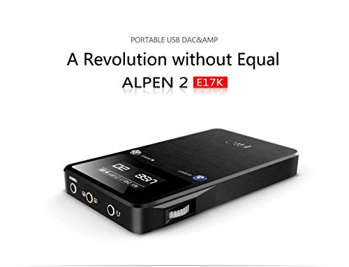 FiiO E17K ALPEN2 USB DAC Headphone Amplifier (USB DAC Amp)