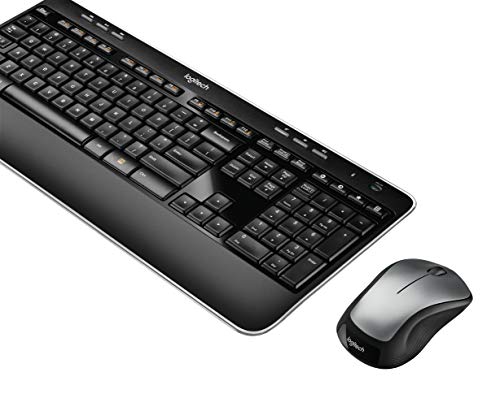 Logitech MK520 Wireless Keyboard and Mouse Combo – Long Battery Life, Reliable 2.4GHz Connectivity ( Keyboard and Mouse)