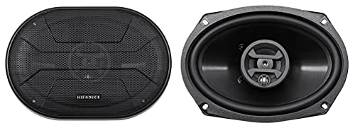 Hifonics ZS65C 6.5" 800W Component Car Speakers and (2) 6"x9" 800W Coaxial Speakers