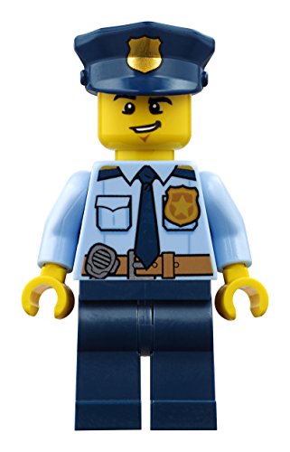 LEGO City Police Mobile Command Center Truck 60139 Building Set with Motorbike, ATV and 374 Pieces, Ages 6-12